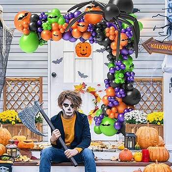 Amazon | バルーンアーチキット, ガーランドバルーン玄関ドア